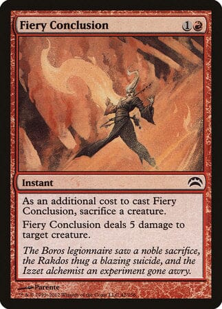 Fiery Conclusion [Planechase 2012] MTG Single Magic: The Gathering  | Multizone: Comics And Games