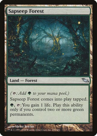 Sapseep Forest [Shadowmoor] MTG Single Magic: The Gathering  | Multizone: Comics And Games
