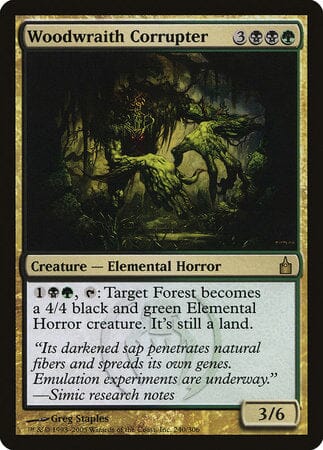 Woodwraith Corrupter [Ravnica: City of Guilds] MTG Single Magic: The Gathering  | Multizone: Comics And Games