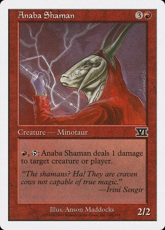 Anaba Shaman [Classic Sixth Edition] MTG Single Magic: The Gathering  | Multizone: Comics And Games