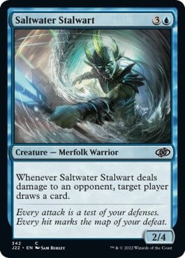 Saltwater Stalwart [Jumpstart 2022] MTG Single Magic: The Gathering  | Multizone: Comics And Games