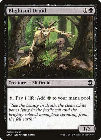 Blightsoil Druid [Eternal Masters] MTG Single Magic: The Gathering  | Multizone: Comics And Games