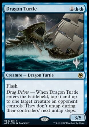 Dragon Turtle (Promo Pack) [Dungeons & Dragons: Adventures in the Forgotten Realms Promos] MTG Single Magic: The Gathering  | Multizone: Comics And Games