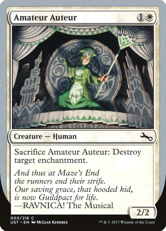 Amateur Auteur (RAVNICA! The Musical) [Unstable] MTG Single Magic: The Gathering  | Multizone: Comics And Games