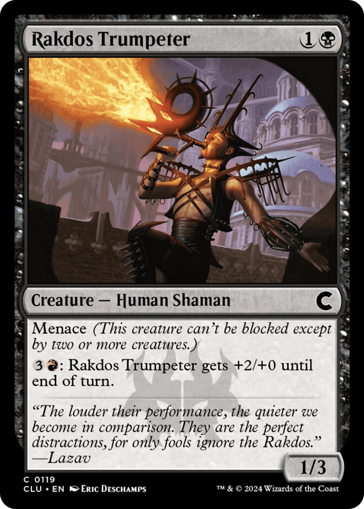 Rakdos Trumpeter [Ravnica: Clue Edition] MTG Single Magic: The Gathering  | Multizone: Comics And Games