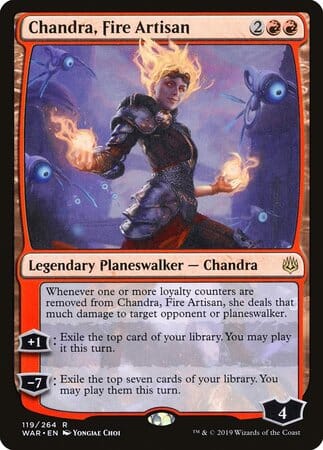 Chandra, Fire Artisan [War of the Spark] MTG Single Magic: The Gathering  | Multizone: Comics And Games