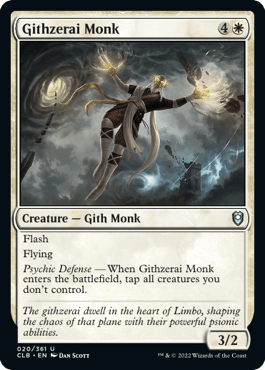 Githzerai Monk [Commander Legends: Battle for Baldur's Gate] MTG Single Magic: The Gathering  | Multizone: Comics And Games