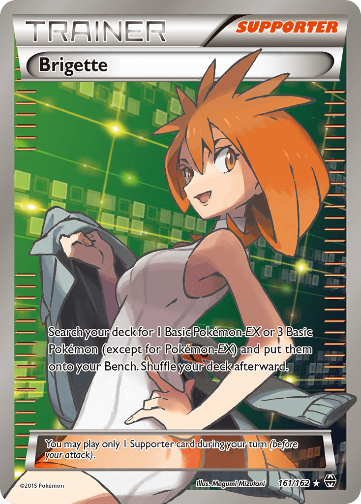 Brigette (161/162) [XY: BREAKthrough] Pokemon Single Pokémon  | Multizone: Comics And Games