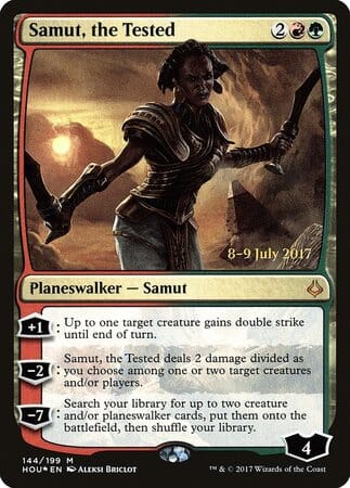 Samut, the Tested [Hour of Devastation Promos] MTG Single Magic: The Gathering  | Multizone: Comics And Games