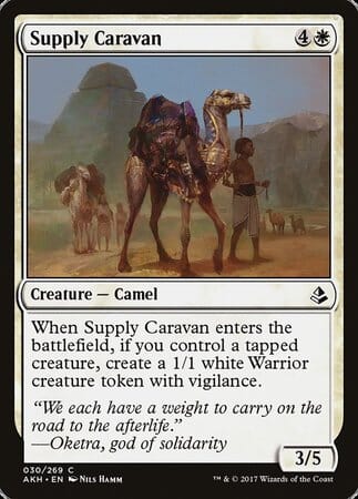 Supply Caravan [Amonkhet] MTG Single Magic: The Gathering  | Multizone: Comics And Games