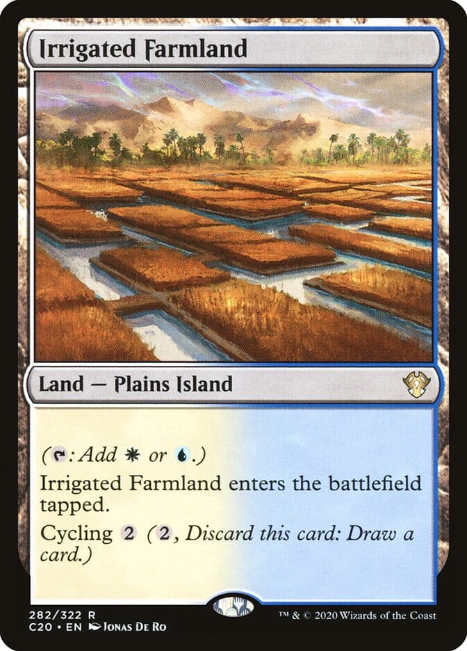 Irrigated Farmland [Commander 2020] MTG Single Magic: The Gathering  | Multizone: Comics And Games