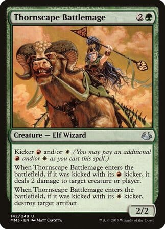Thornscape Battlemage [Modern Masters 2017] MTG Single Magic: The Gathering  | Multizone: Comics And Games