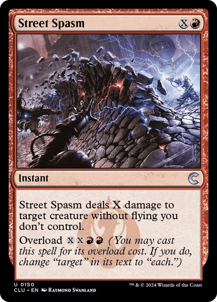Street Spasm [Ravnica: Clue Edition] MTG Single Magic: The Gathering  | Multizone: Comics And Games