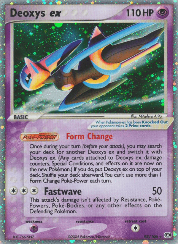 Deoxys ex (93/106) [EX: Emerald] Pokemon Single Pokémon  | Multizone: Comics And Games