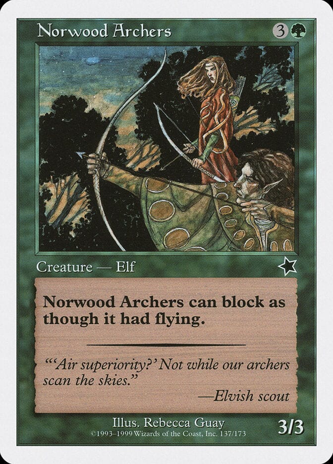 Norwood Archers [Starter 1999] MTG Single Magic: The Gathering  | Multizone: Comics And Games