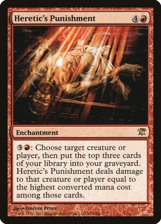 Heretic's Punishment [Innistrad] MTG Single Magic: The Gathering  | Multizone: Comics And Games