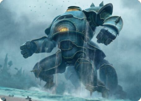 Depth Charge Colossus Art Card [The Brothers' War Art Series] MTG Single Magic: The Gathering  | Multizone: Comics And Games