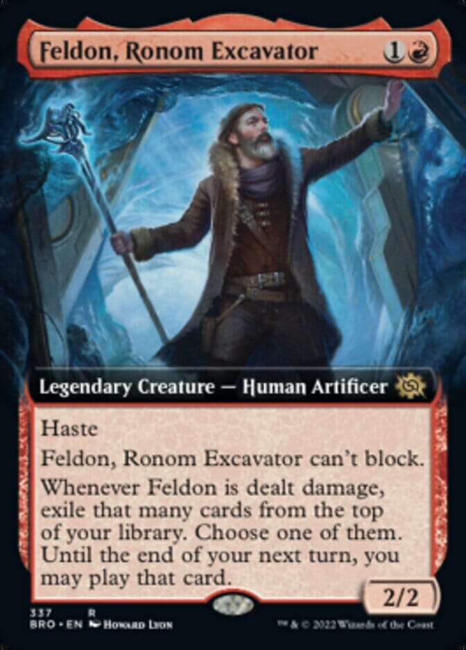 Feldon, Ronom Excavator (Extended Art) [The Brothers' War] MTG Single Magic: The Gathering  | Multizone: Comics And Games