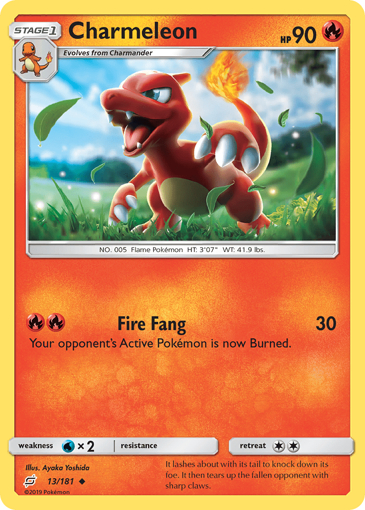 Charmeleon (13/181) [Sun & Moon: Team Up] Pokemon Single Pokémon  | Multizone: Comics And Games