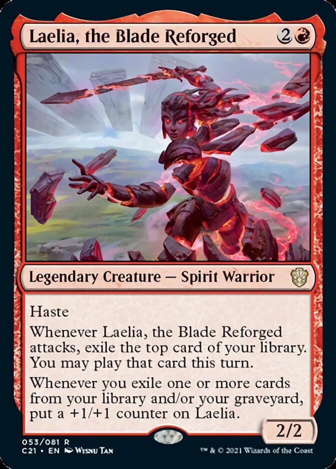 Laelia, the Blade Reforged [Commander 2021] MTG Single Magic: The Gathering  | Multizone: Comics And Games