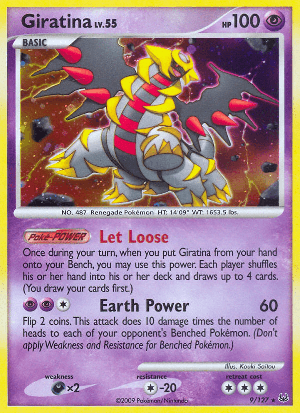 Giratina (9/127) [Platinum: Base Set] Pokemon Single Pokémon  | Multizone: Comics And Games
