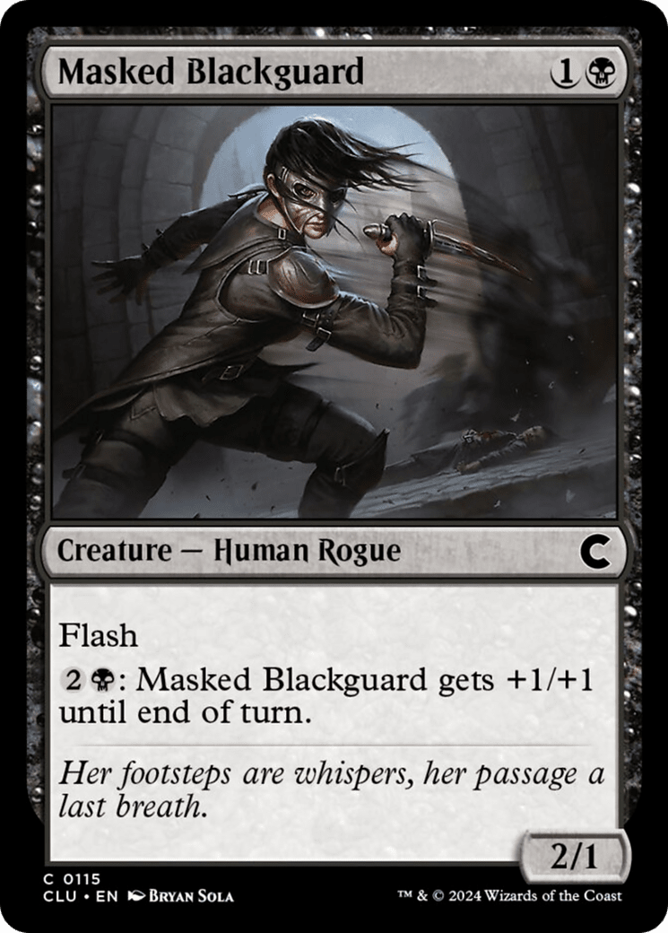 Masked Blackguard [Ravnica: Clue Edition] MTG Single Magic: The Gathering  | Multizone: Comics And Games