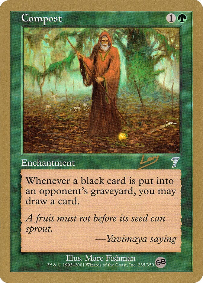 Compost (Raphael Levy) (SB) [World Championship Decks 2002] MTG Single Magic: The Gathering  | Multizone: Comics And Games