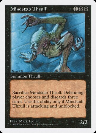 Mindstab Thrull [Fifth Edition] MTG Single Magic: The Gathering  | Multizone: Comics And Games