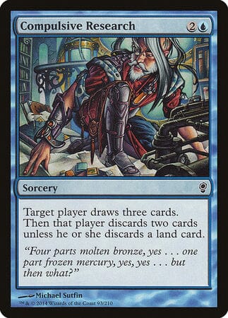 Compulsive Research [Conspiracy] MTG Single Magic: The Gathering  | Multizone: Comics And Games