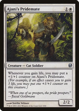 Ajani's Pridemate [Duel Decks: Ajani vs. Nicol Bolas] MTG Single Magic: The Gathering  | Multizone: Comics And Games