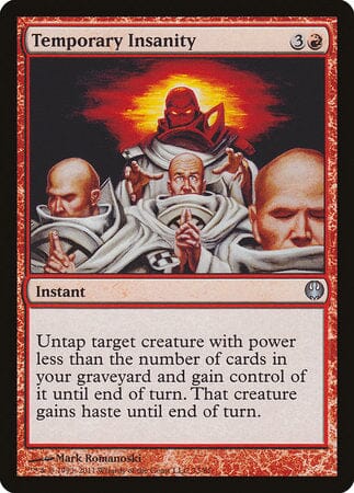 Temporary Insanity [Duel Decks: Knights vs. Dragons] MTG Single Magic: The Gathering  | Multizone: Comics And Games