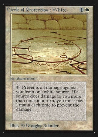 Circle of Protection: White (CE) [Collectors’ Edition] MTG Single Magic: The Gathering  | Multizone: Comics And Games