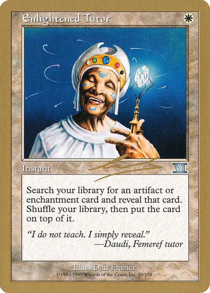 Enlightened Tutor (Nicolas Labarre) [World Championship Decks 2000] MTG Single Magic: The Gathering  | Multizone: Comics And Games