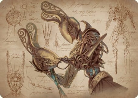 Self-Assembler Art Card [The Brothers' War Art Series] MTG Single Magic: The Gathering  | Multizone: Comics And Games