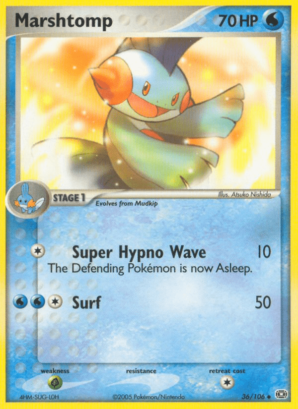 Marshtomp (36/106) [EX: Emerald] Pokemon Single Pokémon  | Multizone: Comics And Games