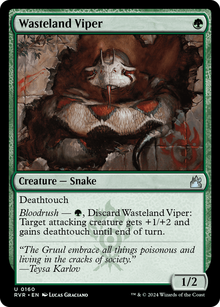 Wasteland Viper [Ravnica Remastered] MTG Single Magic: The Gathering  | Multizone: Comics And Games