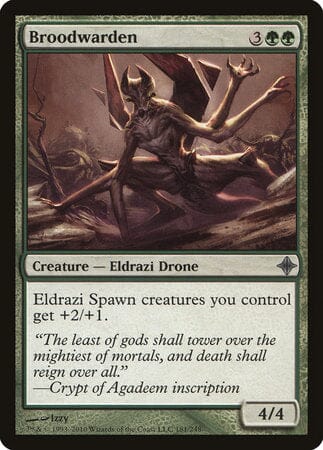 Broodwarden [Rise of the Eldrazi] MTG Single Magic: The Gathering  | Multizone: Comics And Games