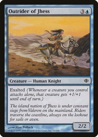 Outrider of Jhess [Shards of Alara] MTG Single Magic: The Gathering  | Multizone: Comics And Games