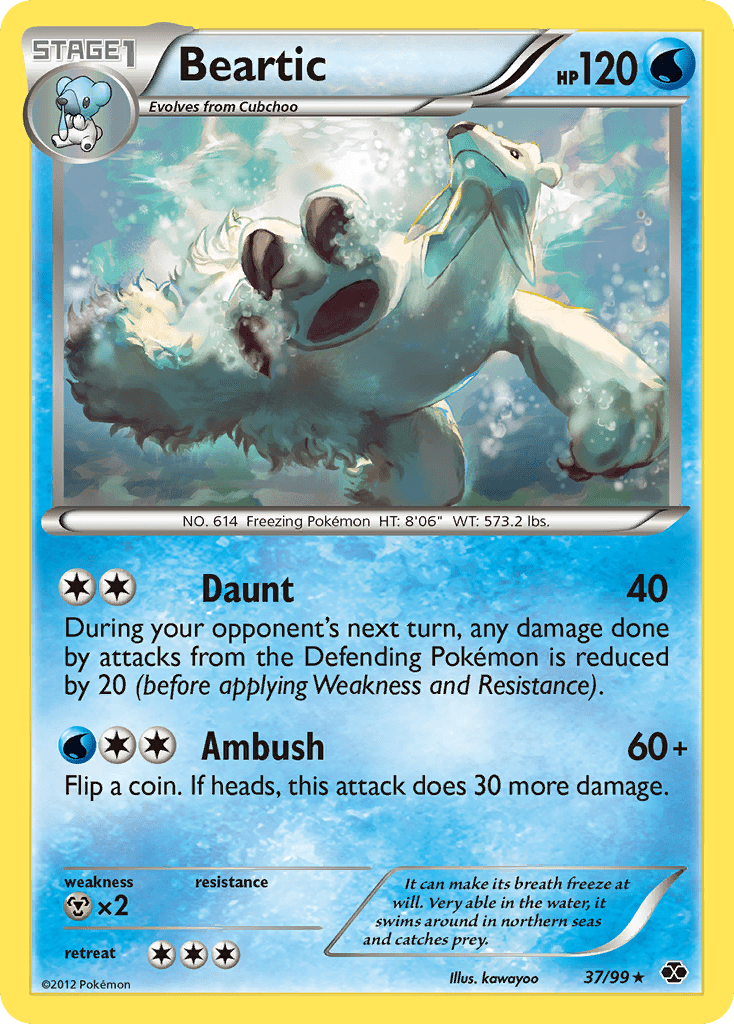 Beartic (37/99) [Black & White: Next Destinies] Pokemon Single Pokémon  | Multizone: Comics And Games
