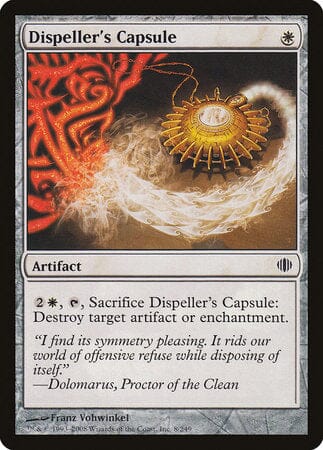 Dispeller's Capsule [Shards of Alara] MTG Single Magic: The Gathering  | Multizone: Comics And Games