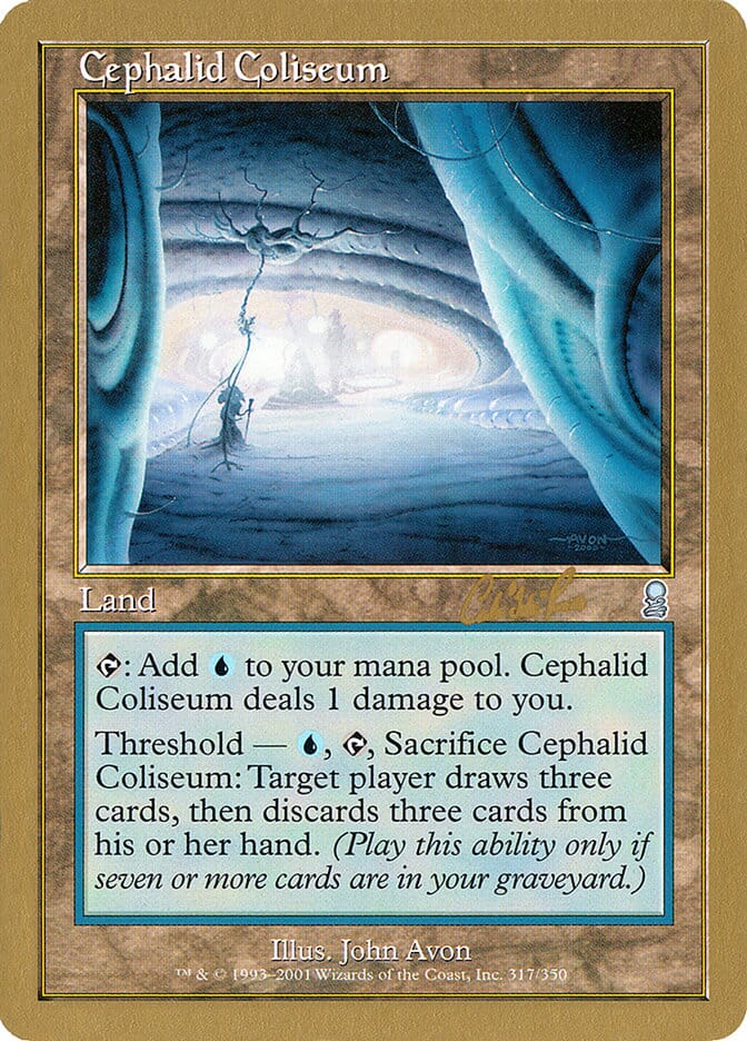 Cephalid Coliseum (Carlos Romao) [World Championship Decks 2002] MTG Single Magic: The Gathering  | Multizone: Comics And Games