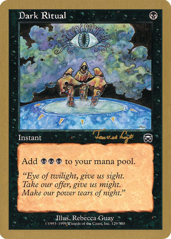 Dark Ritual (Tom van de Logt) [World Championship Decks 2001] MTG Single Magic: The Gathering  | Multizone: Comics And Games