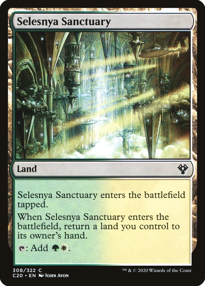 Selesnya Sanctuary [Commander 2020] MTG Single Magic: The Gathering  | Multizone: Comics And Games