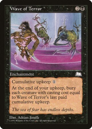 Wave of Terror [Weatherlight] MTG Single Magic: The Gathering  | Multizone: Comics And Games