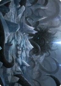 Icebreaker Kraken Art Card [Kaldheim: Art Series] MTG Single Magic: The Gathering  | Multizone: Comics And Games