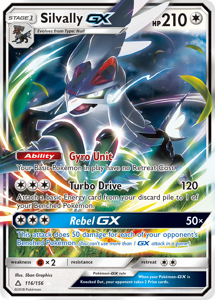 Silvally GX (116/156) [Sun & Moon: Ultra Prism] Pokemon Single Pokémon  | Multizone: Comics And Games