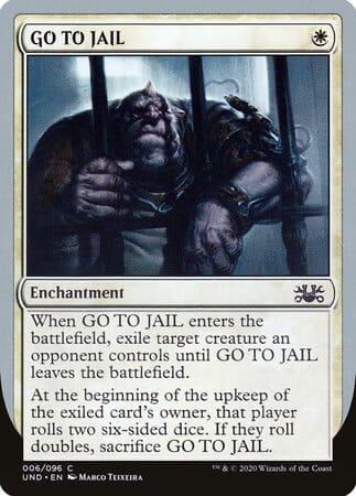 GO TO JAIL [Unsanctioned] MTG Single Magic: The Gathering  | Multizone: Comics And Games