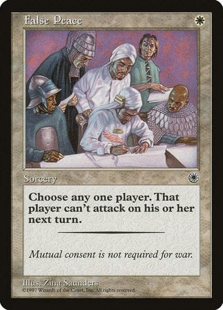 False Peace [Portal] MTG Single Magic: The Gathering  | Multizone: Comics And Games