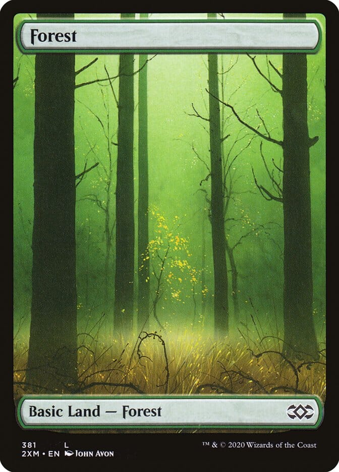 Forest (381) [Double Masters] MTG Single Magic: The Gathering  | Multizone: Comics And Games