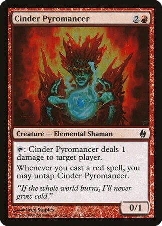 Cinder Pyromancer [Premium Deck Series: Fire and Lightning] MTG Single Magic: The Gathering  | Multizone: Comics And Games